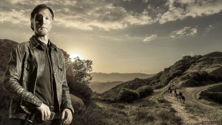 Man horse dirt road mountain - a dirt road free wallpaper