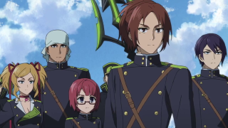 Uniform group people blue sky - uniform free wallpaper