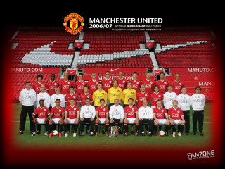 Team photo manchester united players - a stadium free wallpaper