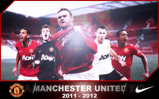 Man running soccer ball manchester - constant free wallpaper