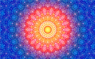 Colorful abstract intricate sun sacred - sacred free wallpaper