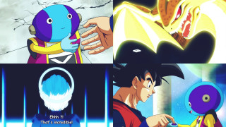 Dragon man sword cartoon background - epic scene free wallpaper