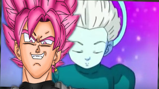 Cartoon man woman pink hair - cell free wallpaper