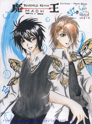 People butterflies shoulders holding hand - a drawing free wallpaper for mobile