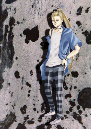 Woman standing wall hairdo sweater - a wall free wallpaper for mobile