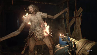 Man gun fire dark room - akihiko yoshida free wallpaper