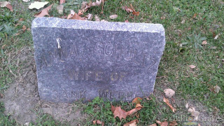 Headstone man cemetery leaves name - a name free wallpaper