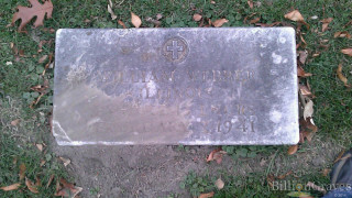 Grave marker grass leaves person - new objectivity free wallpaper