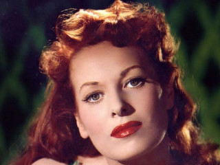 Redhair greendress closedeyes redlips precisionism - doris blair free wallpaper for desktop