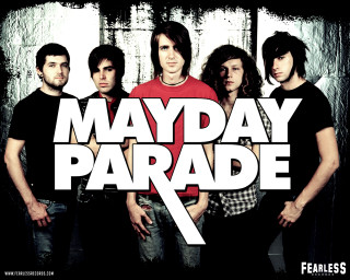 Young men mayday parade sign - a group free wallpaper