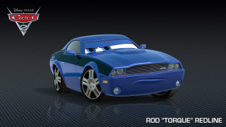 Cartoon character blue car logo - eddie mendoza free wallpaper