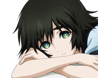 Man green eyes black hair - green eye free wallpaper