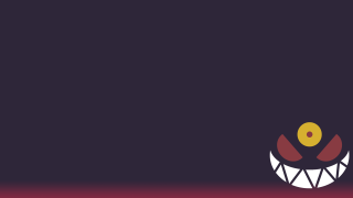 Dark background red yellow logo - smooth gradient free wallpaper for desktop