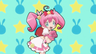 Pink hair cartoon girl star - star free wallpaper