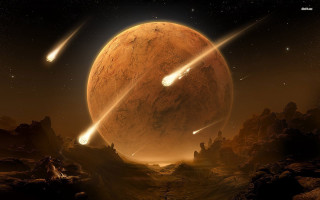 Planets star background distant object - planet free wallpaper