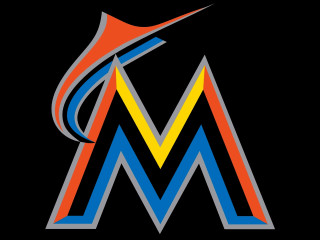 Miami marlins logo black background 2 - a logo free wallpaper
