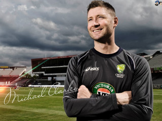 Man arms crossed field cloudy - clear eye free wallpaper