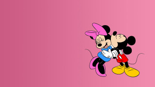 Mickey mouse pink background pop - pop surrealism free wallpaper