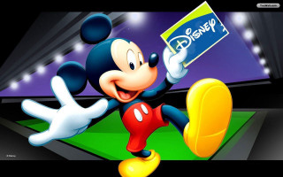 Mickey mouse cartoon character holding - a smile free wallpaper