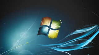 Blue wave yellow window computer - a blue wave free wallpaper