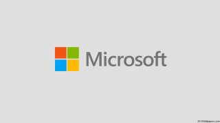 Microsoft logo gray background blue - vector curve free wallpaper