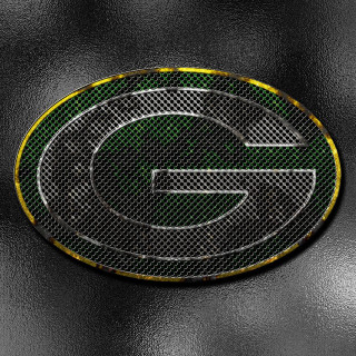 Green bay packers logo black 2 - art green free wallpaper for tablet
