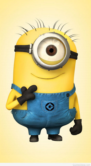 Cartoon character big eye blue - his hip free wallpaper for mobile