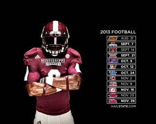 Football player maroon uniform arms - number free wallpaper