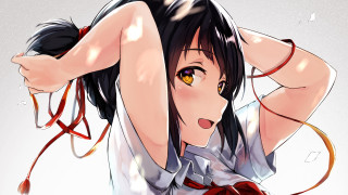 Woman tie shirt chest shoulder - a tie free wallpaper for desktop