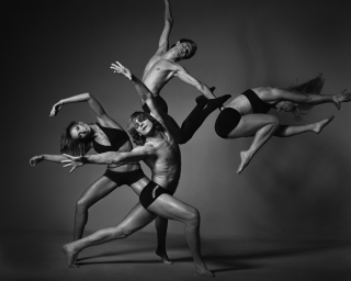 Dance group underwear black white - fabien charuau free wallpaper