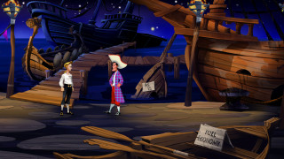 Pirate girl dock pirate ship - don bluth free wallpaper