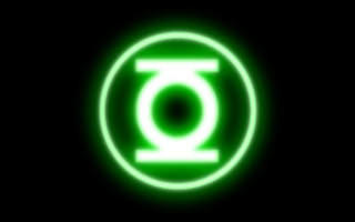 Green lantern logo dark green 2 - a green light free wallpaper