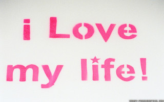 Pink sign i love my - cerith wyn evans free wallpaper