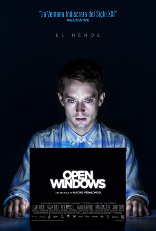 Man sitting laptop dark open - window free wallpaper for mobile