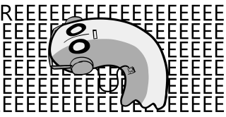 Cartoon elephant sad look eyes - u free wallpaper