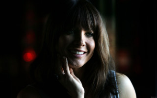 Woman smiling hand face black - constanceanne parker free wallpaper