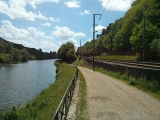 Dirt road river train track 2 - the track free wallpaper