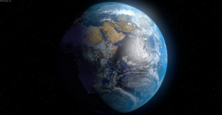 Earth view north pole clouds - north free wallpaper