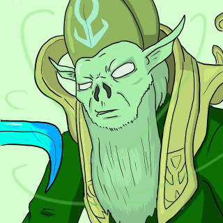 Green man horned head green - epsylon point free wallpaper for tablet