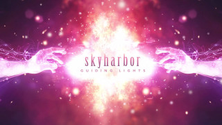 Colorful background hands reaching sky - two hand free wallpaper