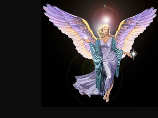 Woman wings halo hand image - angelic free wallpaper for desktop