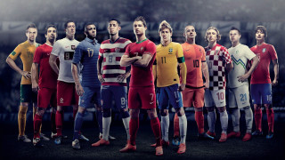 Soccer players stadium hands on - a group of soccer players free wallpaper