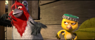 Cartoon character bird on head - pixar and disney animation free wallpaper