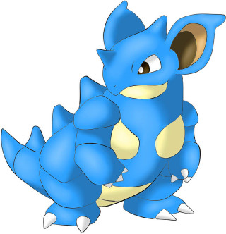 Cartoon blue yellow dragon big - a cartoon free wallpaper for tablet