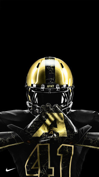 Football player black gold uniform - a football player free wallpaper