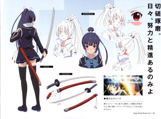 Anime characters weapons book page - a book free wallpaper