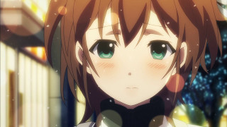 Anime girl brown hair green - brown hair free wallpaper