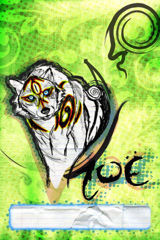 Wolf green background question mark - cedric seaut keos masons free wallpaper for mobile