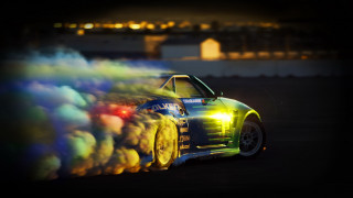 Car driving track smoke tires - the car free wallpaper