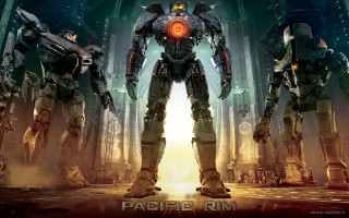 Sci fi characters giant robot - a futuristic city free wallpaper